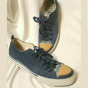 Penguin Munsingwear blue suede sneakers 10.5 M